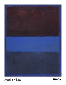 Art Print Mark Rothko No. 61 Rust and Blue 71x91,5cm