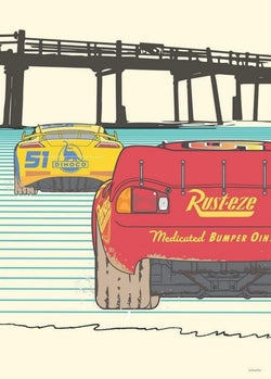 Art Print Cars - Strengthen Together 50x70cm