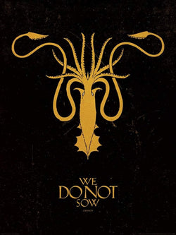 Art Print Game of Thrones - Greyjoy 60x80cm