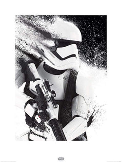 Art Print Star Wars - Episode VII Stormtrooper Paint 60x80cm