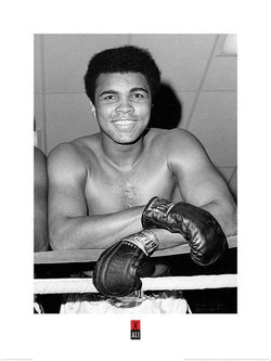 Art Print Muhammad Ali - Smile 60x80cm