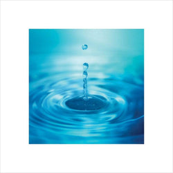 Art Print Droplets 40x40cm