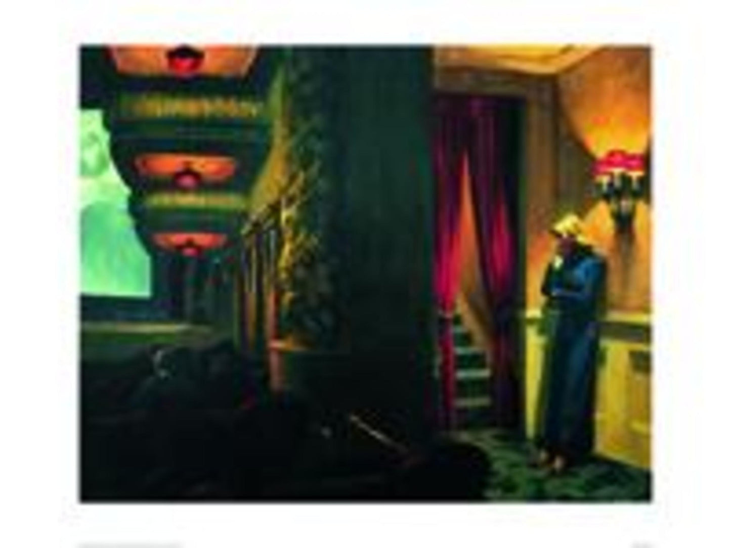 Art Print Edward Hopper - New York Movie 1939 80x60cm