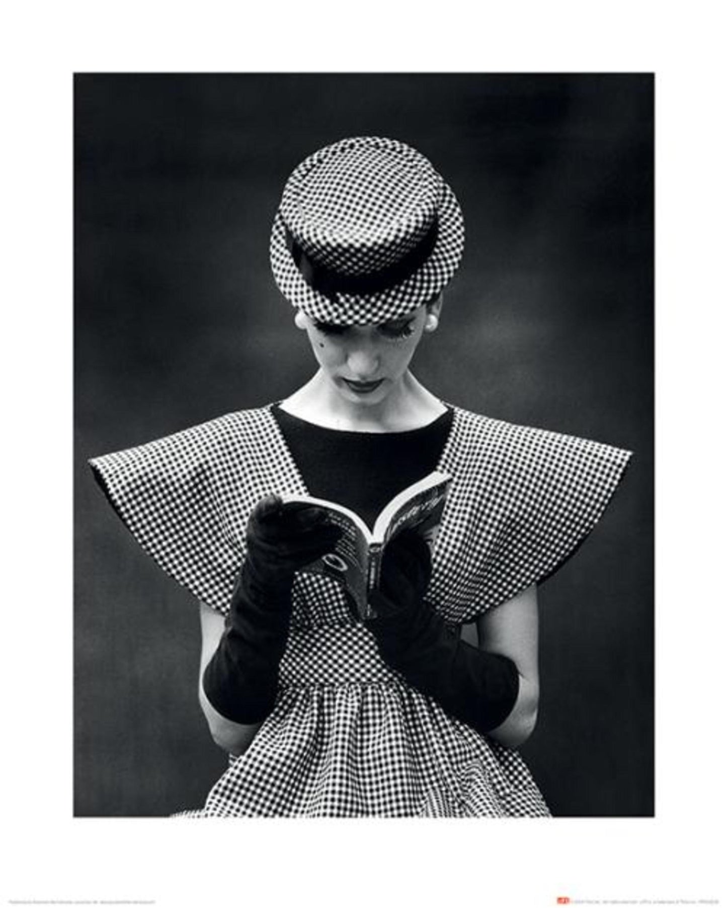 Art Print Time Life - Wide Shoulder Fashion 1959 40x50cm