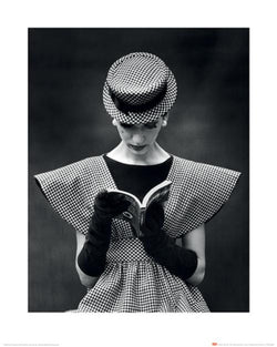 Art Print Time Life - Wide Shoulder Fashion 1959 40x50cm