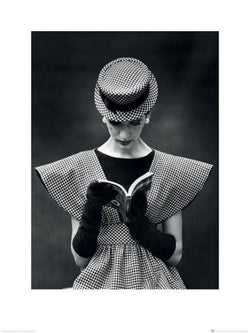 Art Print Time Life - Wide Shoulder Fashion 1959 60x80cm
