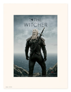Art Print The Witcher - Backwards 30x40cm