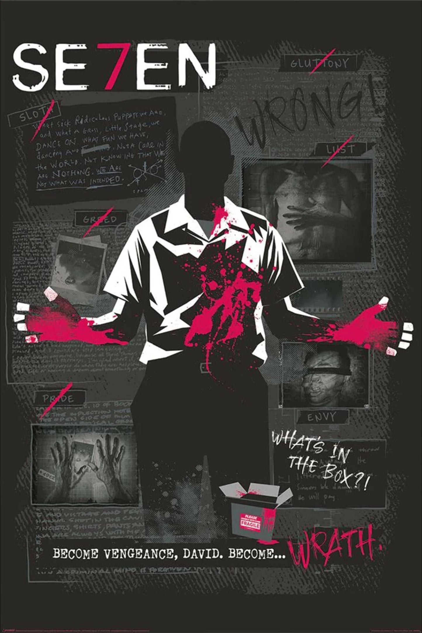 Poster Warner Bros - Se7en 61x91,5cm