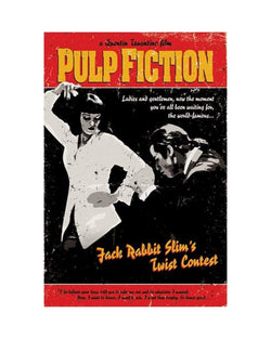 Art Print Pulp Fiction - Twist Contest 40x50cm