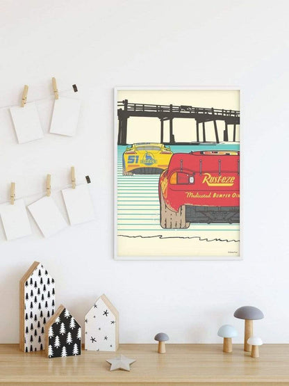 Art Print Cars - Strengthen Together 50x70cm