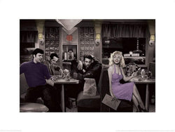Art Print Chris Consani - Blue Plate Special 2 80x60cm