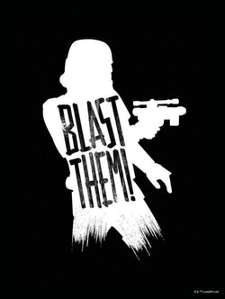 Art Print Star Wars - Silhouette Quotes Stormtrooper 30x40cm