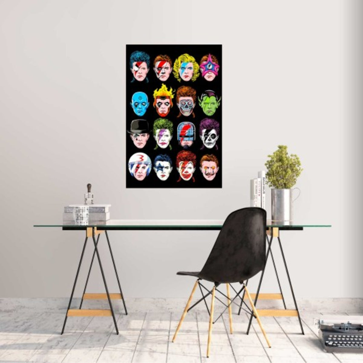 Poster Butcher Billy - The Floating Heads of David 61x91,5cm
