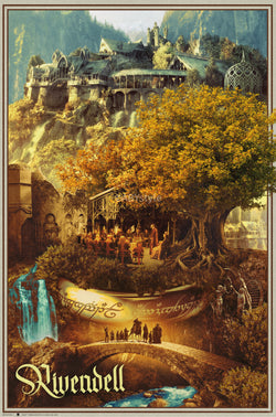 Poster Lord of the Rings - Rivendell 61x91,5cm
