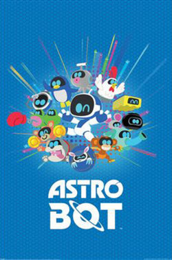 Poster Playstation Astro Bot Friends 61x91,5cm