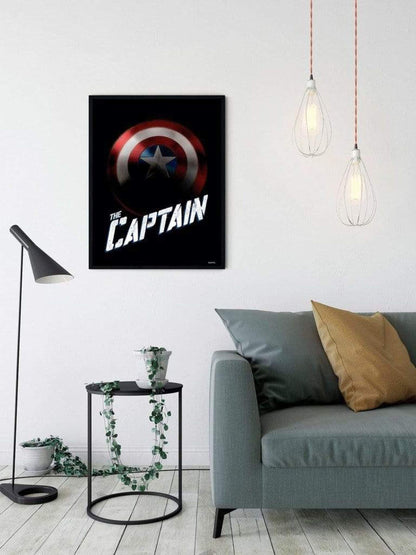 Art Print Avengers - The Captain 50x70cm