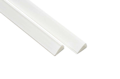 Poster Hangers White 70cm - Strips with Hole Groove