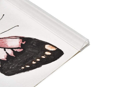 Poster Hangers Transparent 40cm - Strips with Hole Groove