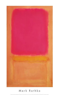 Art Print Mark Rothko - Violet Center - 1954 50,8x81cm