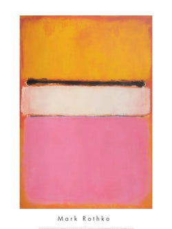 Art Print Mark Rothko - White Center - 1950 61x84cm