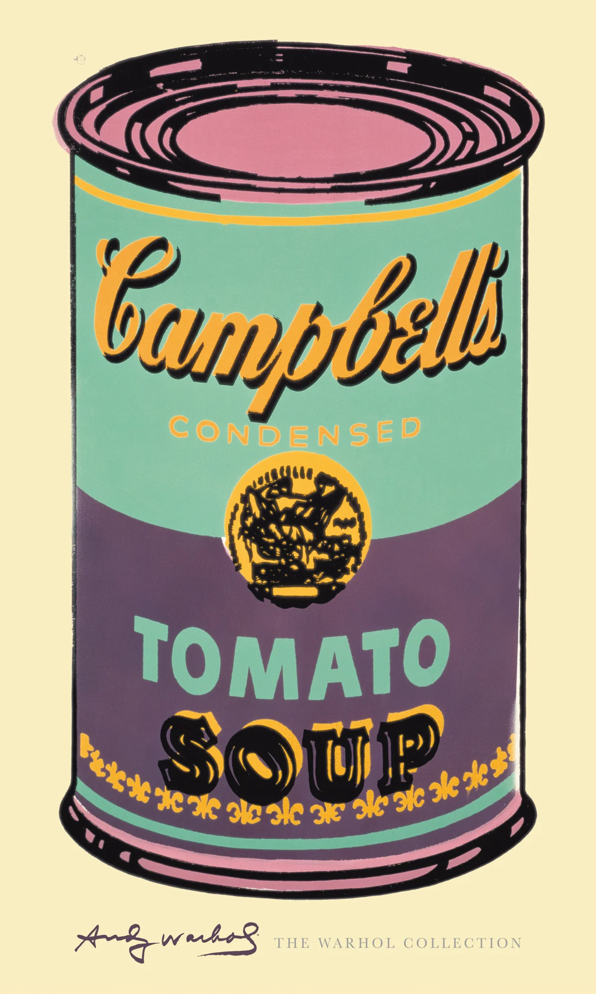 Art Print - Andy Warhol Campbell's Soup - 60x100cm