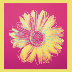 Art Print Andy Warhol - Daisy 1982 - 90x90cm