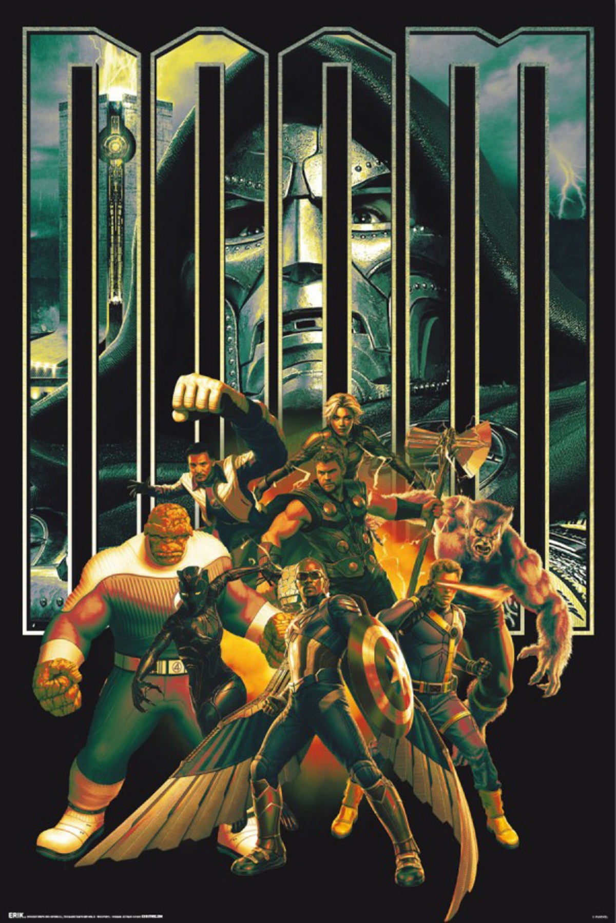 Poster Marvel - Avengers - Doomsday 2 61x91,5cm