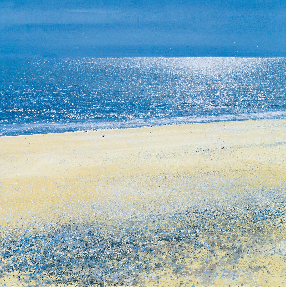 Art Print Paul Evans - Silver Tide 61x61cm