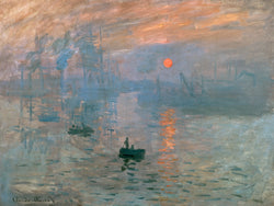 Art Print Claude Monet - Impressionismo il levar 80x60cm
