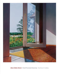 Art Print Alice Dalton Brown - Small Flowered Doorway 61x76cm