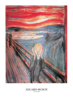 Art Print Edvard Munch - The Scream 50x70cm