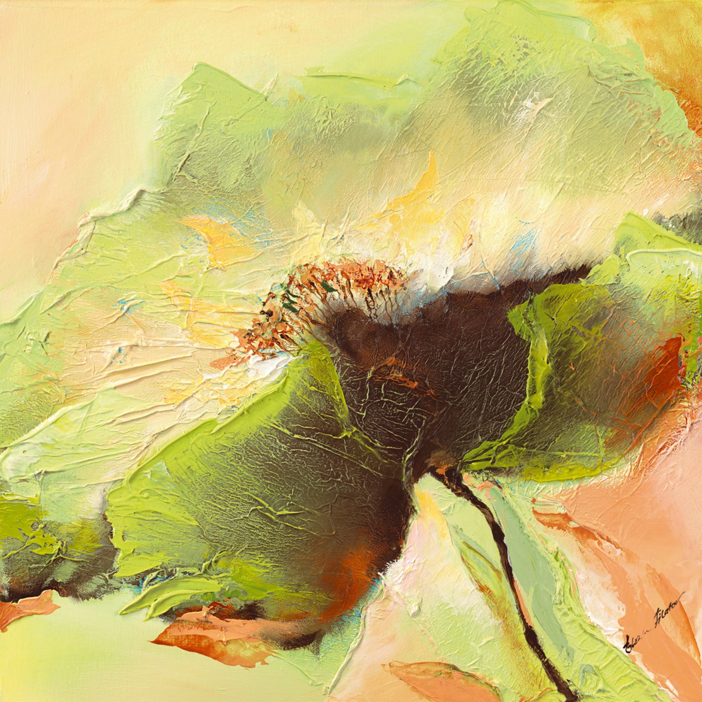 Art Print Elena Filatov - Mint Spring I 50x50cm