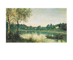Art Print J.B.C. Corot - L'étang de ville d'Avray 30x24cm