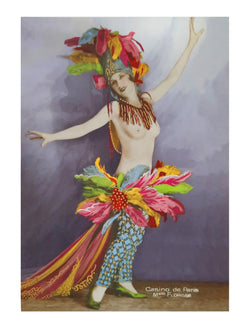 Art Print - Casino de Paris Mlle Florisse 30x40cm