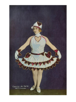 Art Print - Casino de Paris Mlle Zazani ll 30x40cm