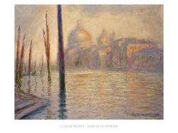 Art Print Claude Monet Veduta Di Venezia 80x60cm