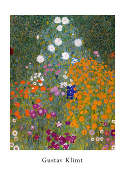Art Print Gustav Klimt - Bauerngarten 50x70cm