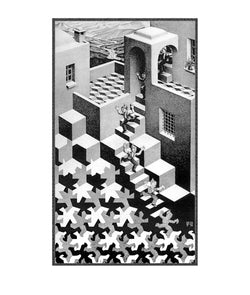 Art Print M.C. Escher Kreislauf 55x65cm