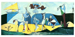 Art Print Pablo Picasso - La joie de Vivre 100x50cm