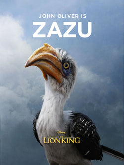 Art Print Disney Lion King Zazu 30x40cm