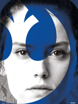 Art Print Star Wars Episode IX Rey 30x40cm