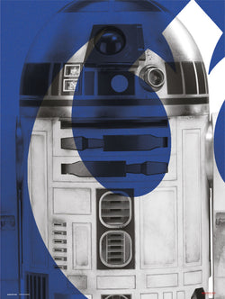 Art Print Star Wars Episode IX R2 D2 30x40cm