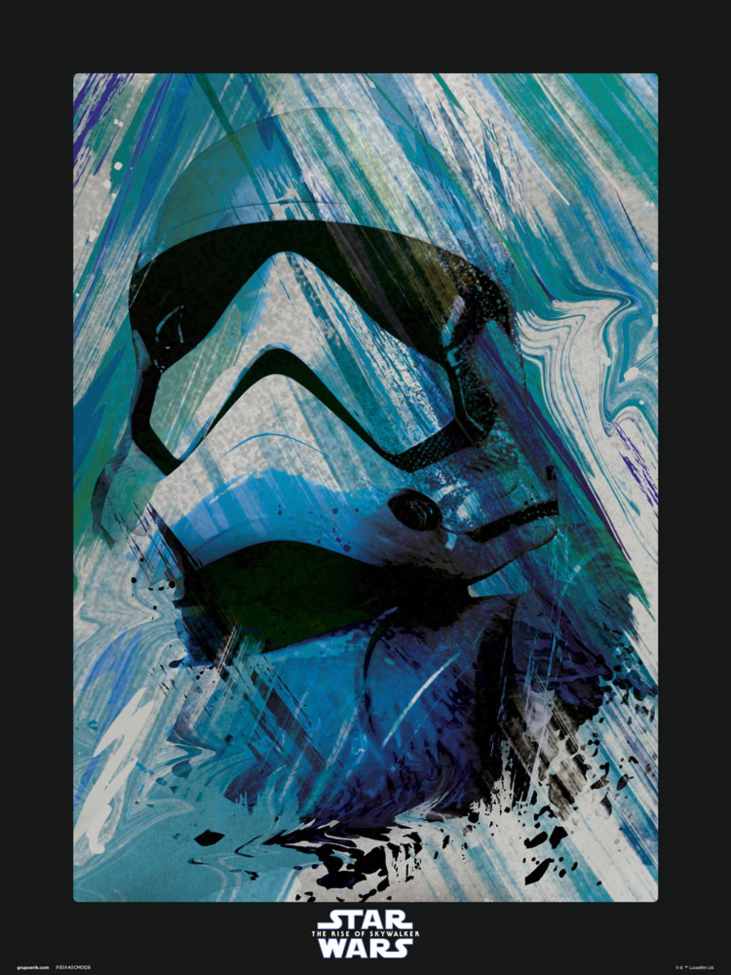 Art Print Star Wars Episode IX First Order Trooper 30x40cm