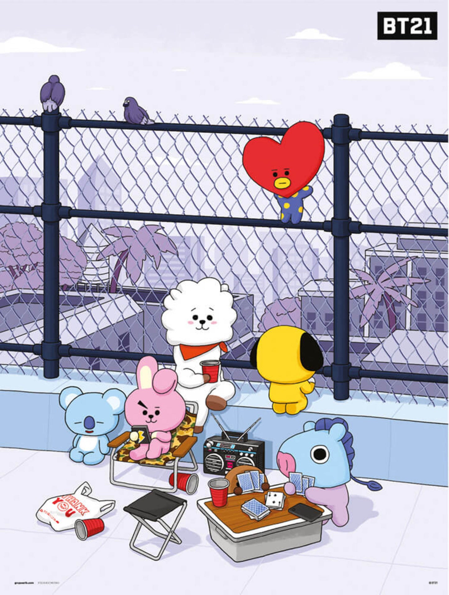 Art Print BT21 Azotea 30x40cm