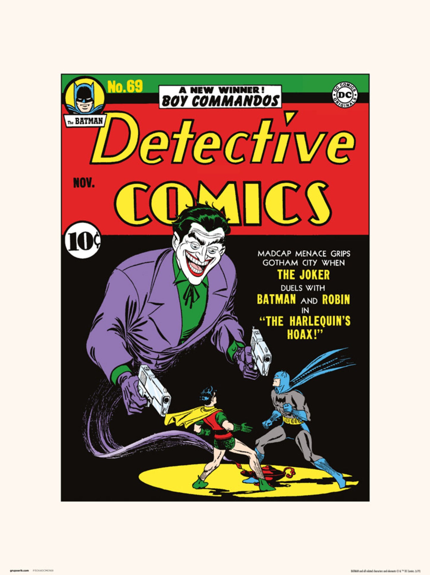 Art Print DC Detective Comics 69 30x40cm