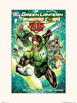 Art Print DC Comics Green Lantern Sinestro Corps 1 30x40cm