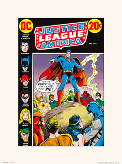 Art Print DC Comics Justice Leage of America 102 30x40cm