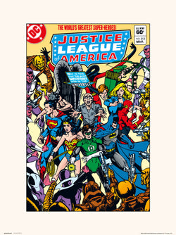 Art Print DC Comics Justice Leage of America 212 30x40cm