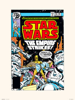 Art Print Star Wars 18 The Empire Strikes 30x40cm