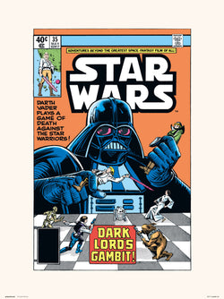 Art Print Star Wars 35 Dark Lords Gambit 30x40cm